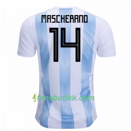 Fotball-VM 2018 Argentina drakt Mascherano 14 Hjemmetrøye